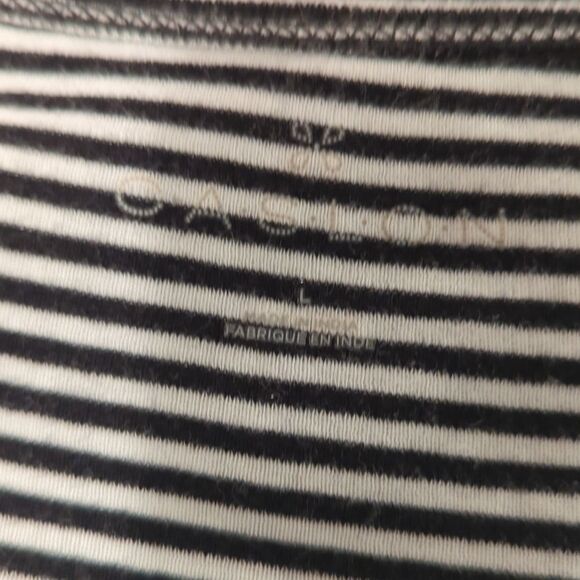 Large super soft striped T-shirt - Picture 4 of 4